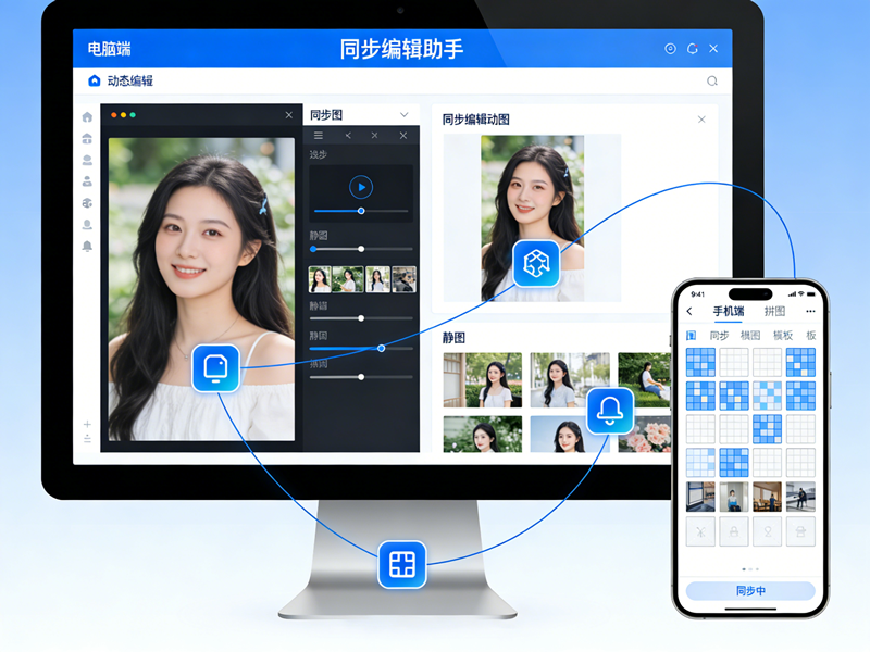 静态/动态图片怎么拼接？这款在线工具，一键实现无缝融合/