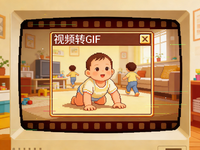 视频转gif哪个工具好用？零基础一键转换，手机电脑通用/