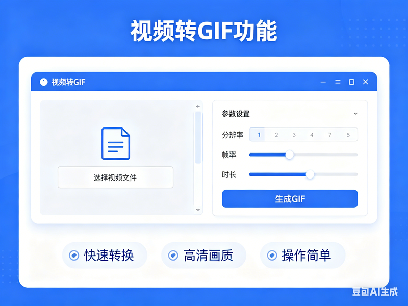 如何用GIF5工具网视频转GIF功能无损导出高清GIF？2026最实用在线转换教程/